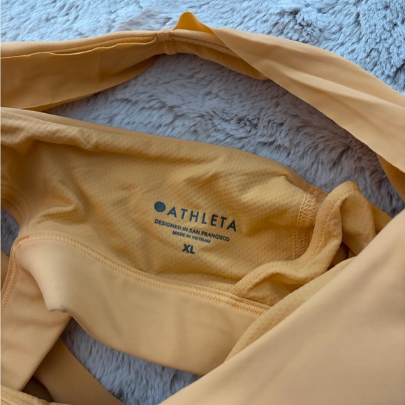 Athleta Orange Tank Top with Built in Bra - Picture 5 of 5
